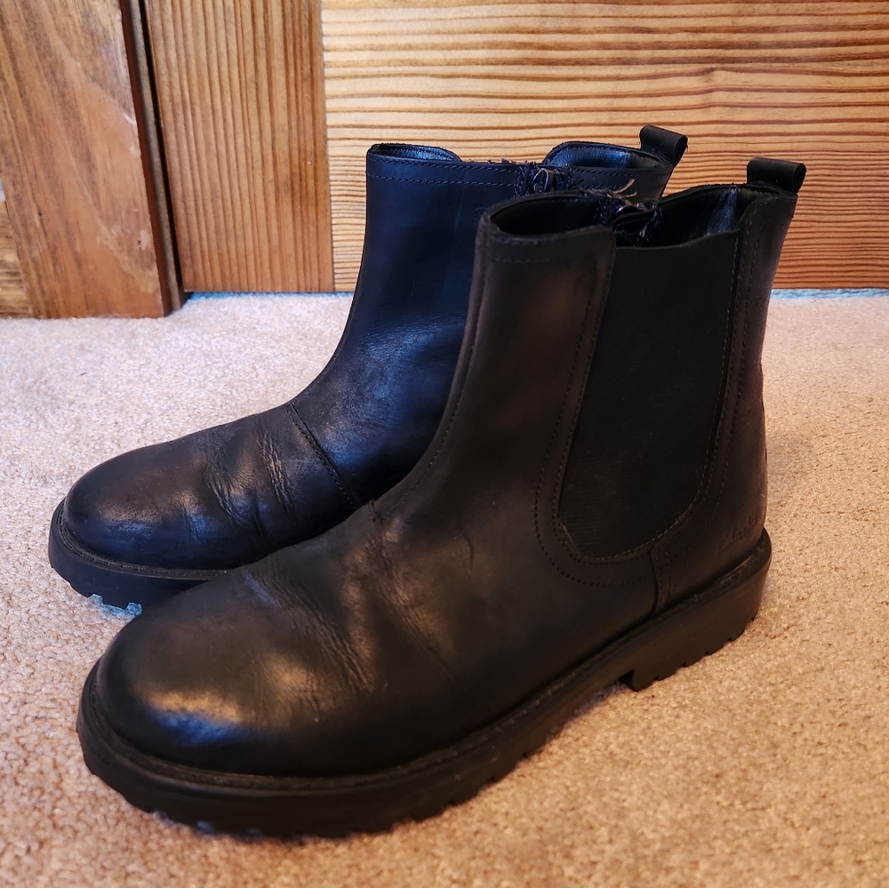Clarks Girls' Leather Boots
